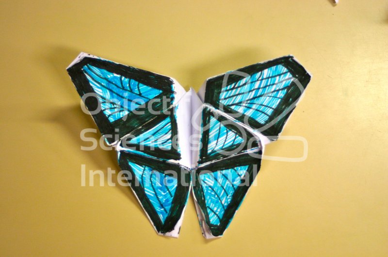 origami terminÃ©e 2
un AzurÃ©
